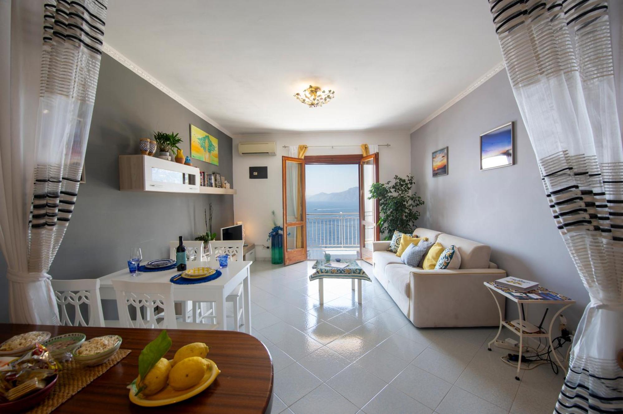 Appartamento Casa Sea La Vie Praiano Esterno foto