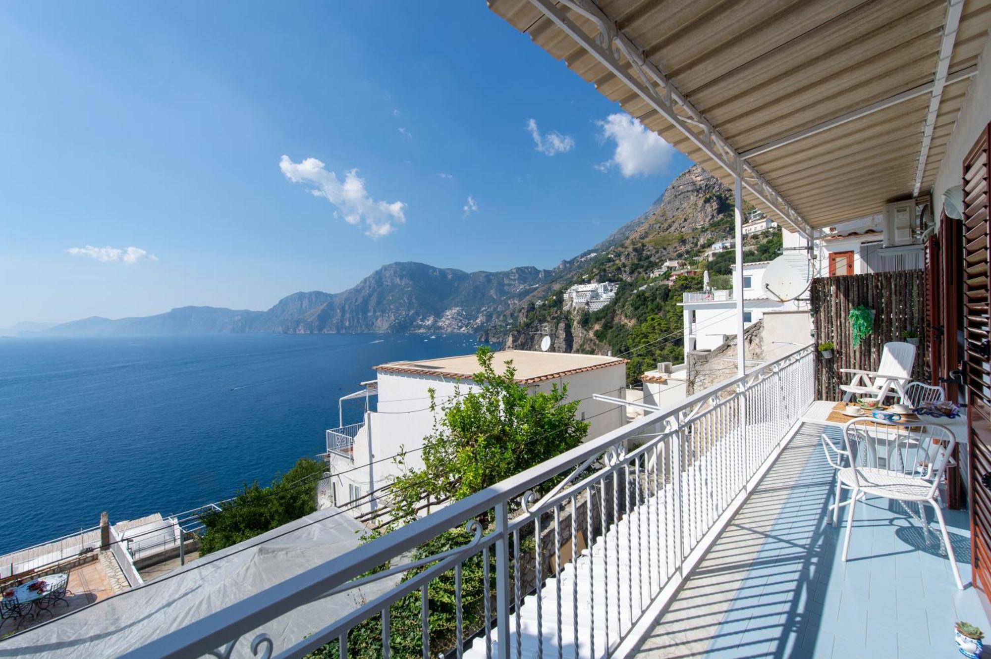 Appartamento Casa Sea La Vie Praiano Esterno foto