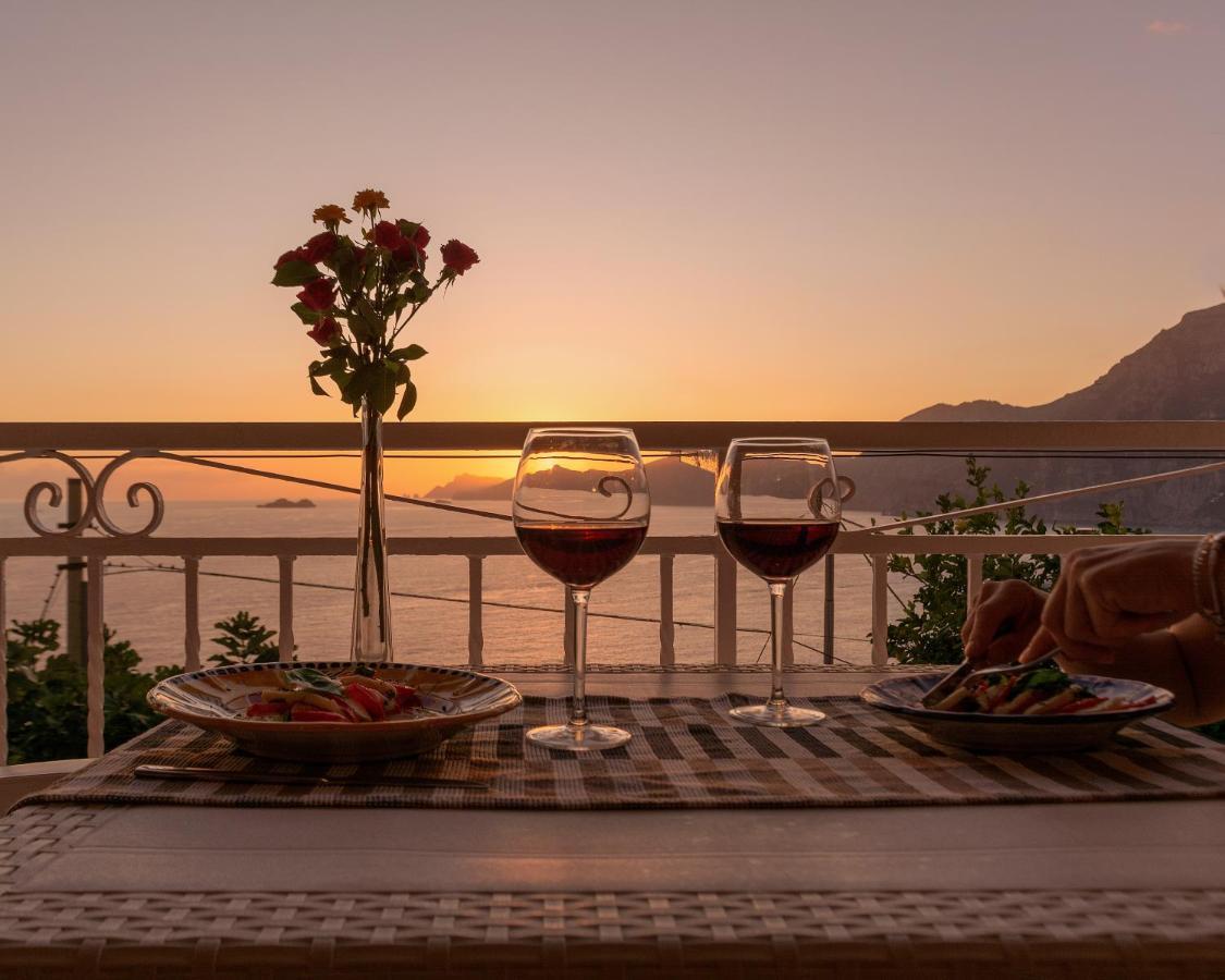 Appartamento Casa Sea La Vie Praiano Esterno foto